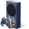 Guam Flag Dark Wood Xbox Series S Skins